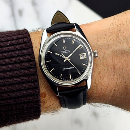 OMEGA Seamaster Automatic Rare Black Dial Date [REF. 166.067]