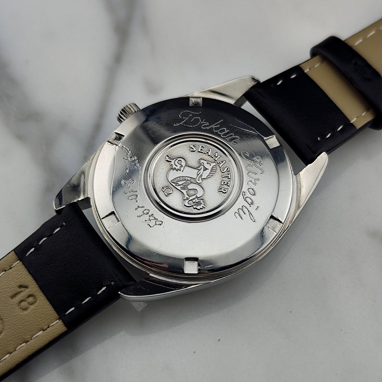 OMEGA Seamaster Automatic Rare Black Dial Date [REF. 166.067]