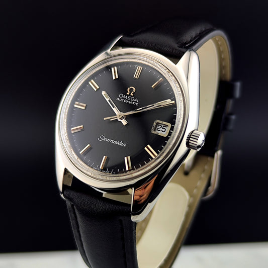 OMEGA Seamaster Automatic Rare Black Dial Date [REF. 166.067]