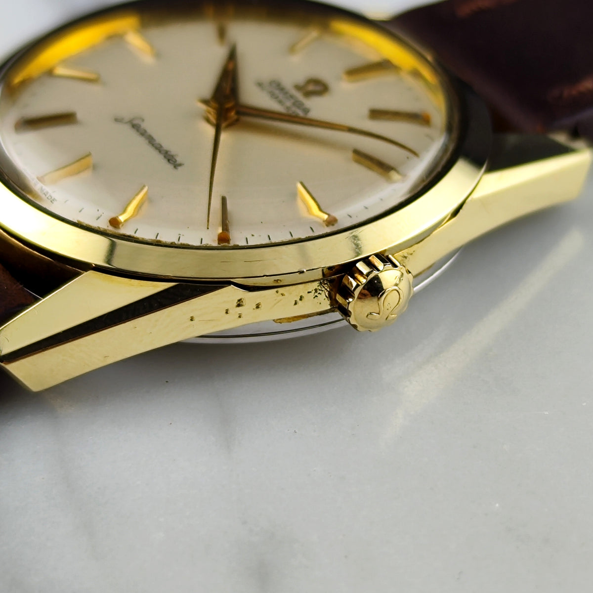 OMEGA Seamaster Automatic Gold White Dial 1961 Serviced 09/2026 [REF. 14700]
