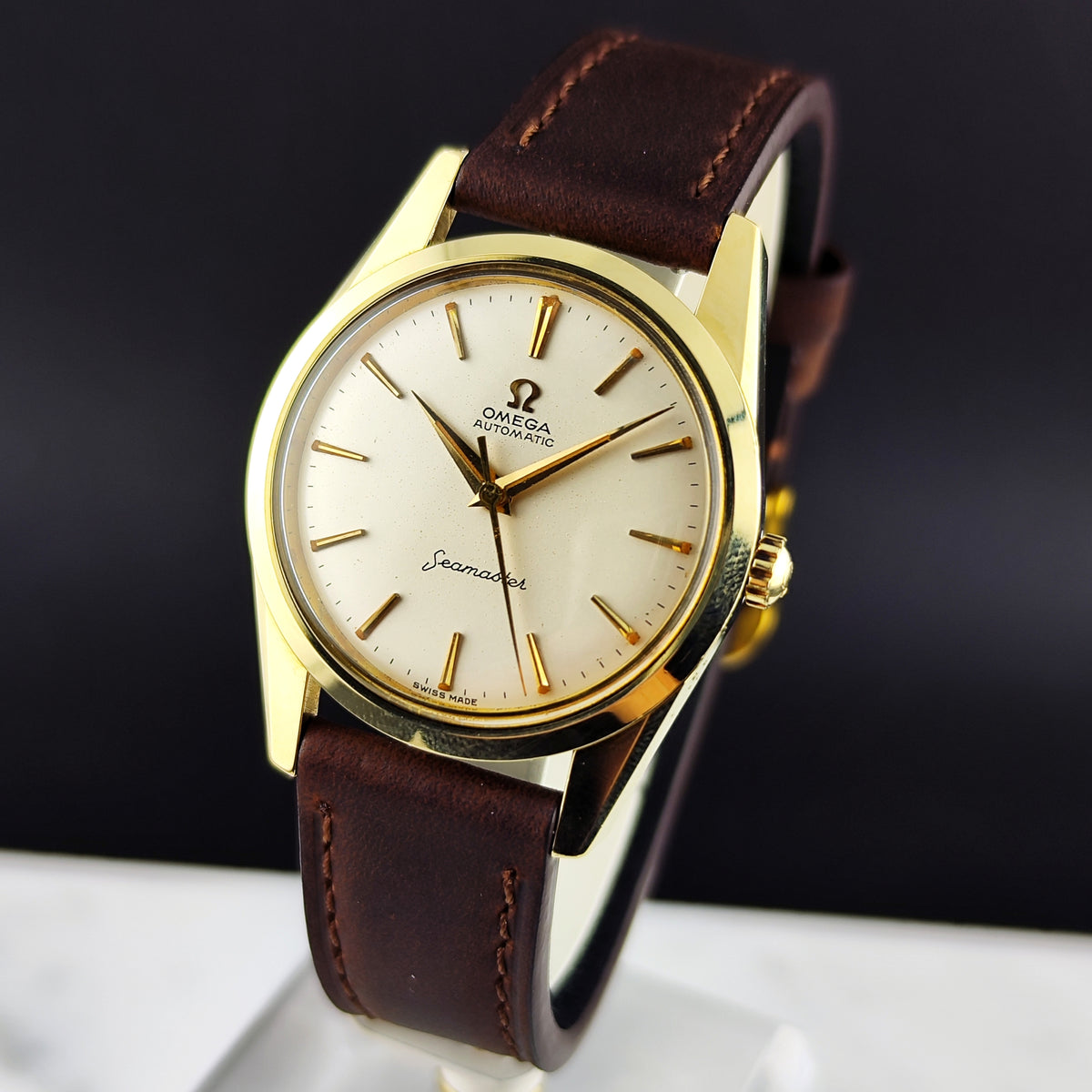 OMEGA Seamaster Automatic Gold White Dial 1961 Serviced 09/2026 [REF. 14700]