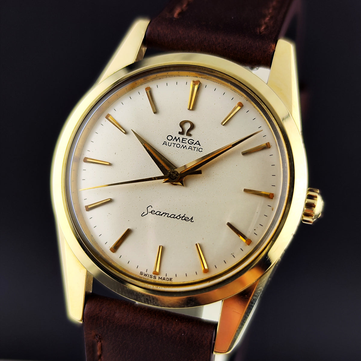 OMEGA Seamaster Automatic Gold White Dial 1961 Serviced 09/2026 [REF. 14700]