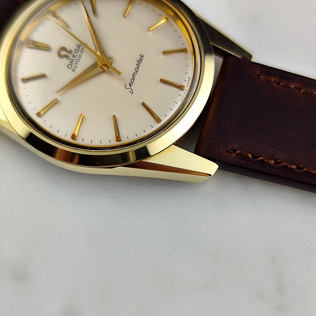 OMEGA Seamaster Automatic Gold White Dial 1961 Serviced 09/2026 [REF. 14700]