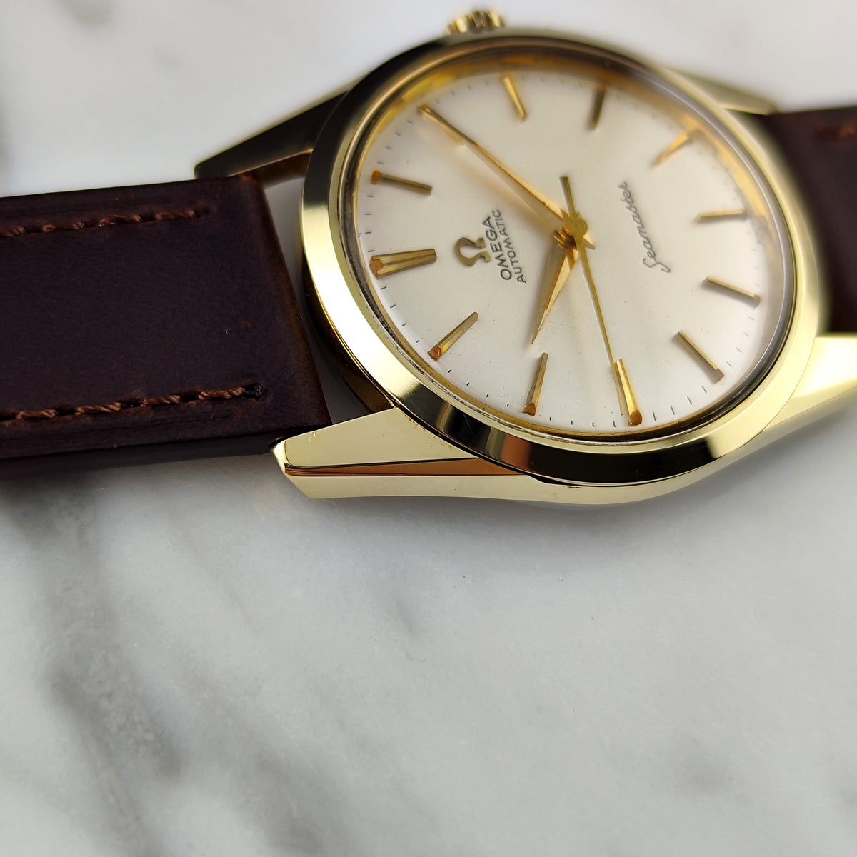 OMEGA Seamaster Automatic Gold White Dial 1961 Serviced 09/2026 [REF. 14700]