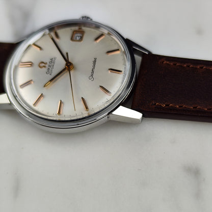 Omega Seamaster Automatic White Dial Rose Date 1966 Serviced 09/2026 [REF. 166.002]