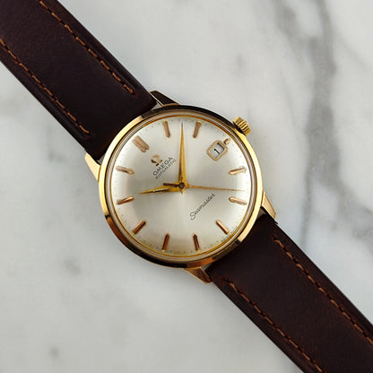 Omega Seamaster Automatic Rosegold White Dial 1963 [REF. 166.001]