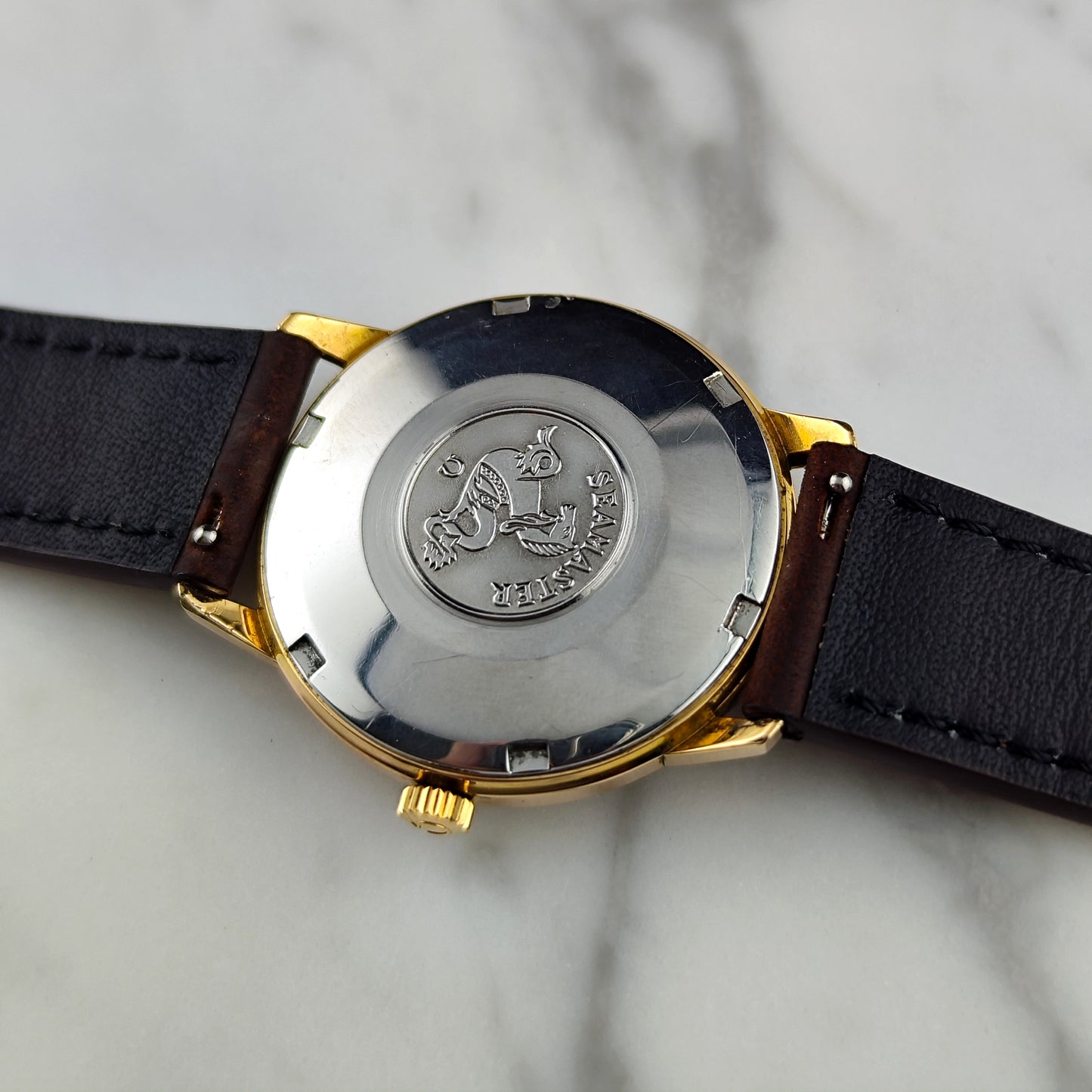 Omega Seamaster Automatic Rosegold White Dial 1963 [REF. 166.001]