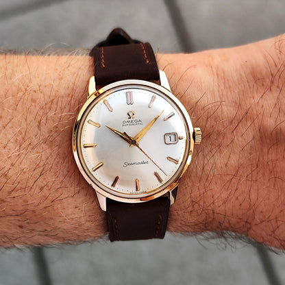 Omega Seamaster Automatic Rosegold White Dial 1963 [REF. 166.001]