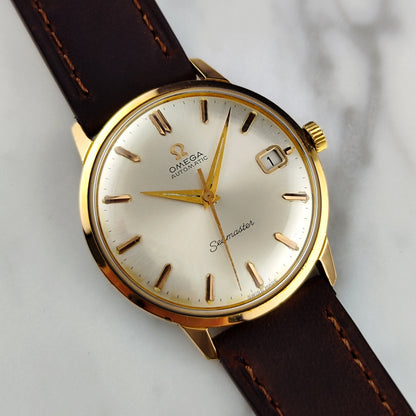 Omega Seamaster Automatic Rosegold White Dial 1963 [REF. 166.001]