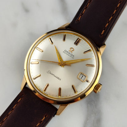 Omega Seamaster Automatic Rosegold White Dial 1963 [REF. 166.001]