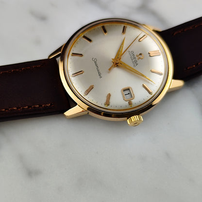 Omega Seamaster Automatic Rosegold White Dial 1963 [REF. 166.001]
