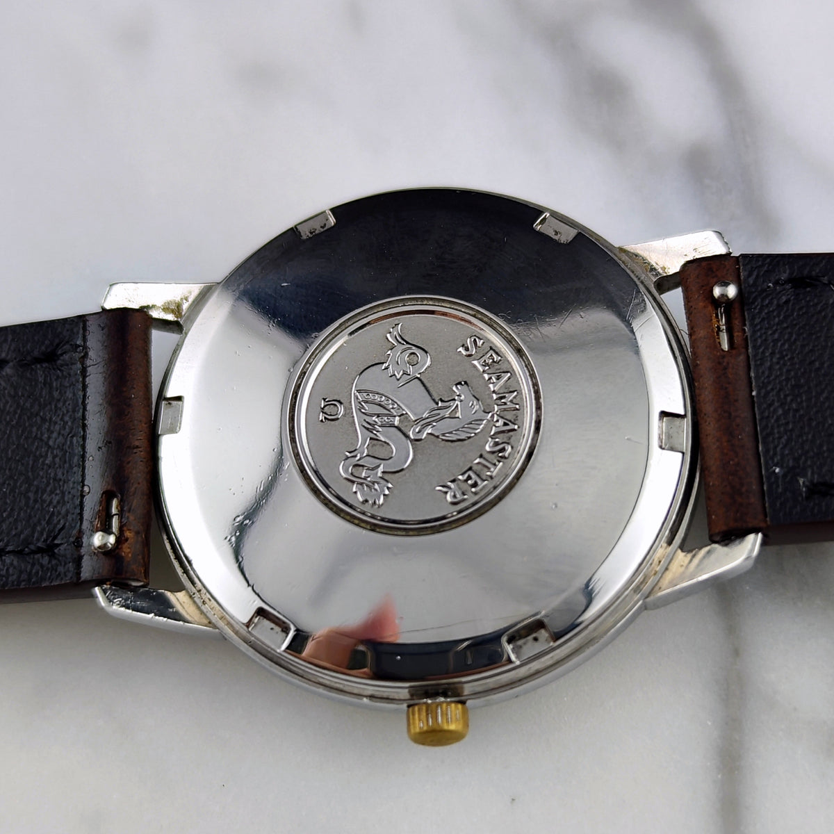 Omega Seamaster Automatic Silver Dial 1964 – Bild 10