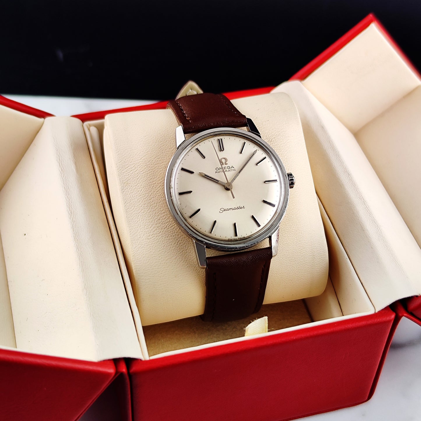 OMEGA Seamaster Automatic Silver Dial 1966 with Box [REF. 165.002]