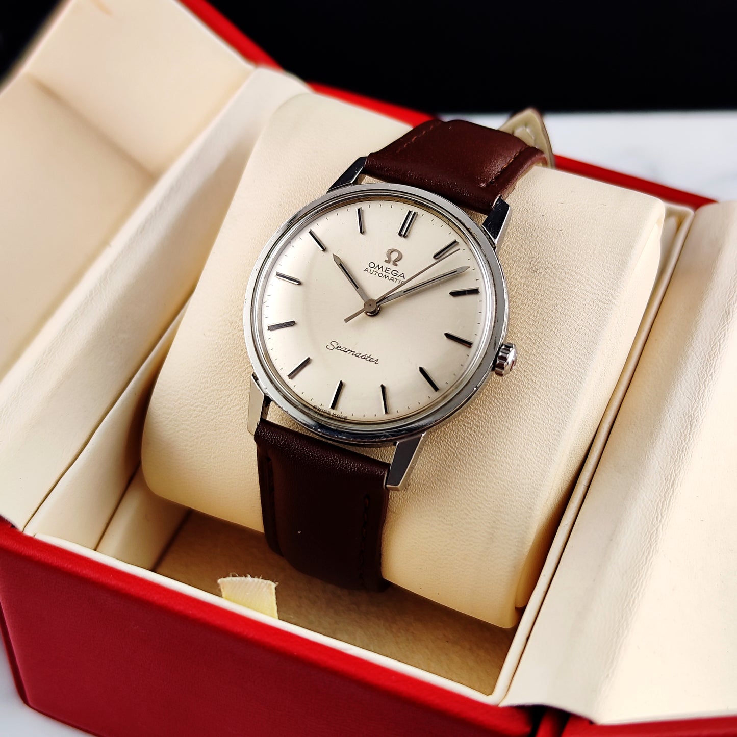 OMEGA Seamaster Automatic Silver Dial 1966 with Box [REF. 165.002]