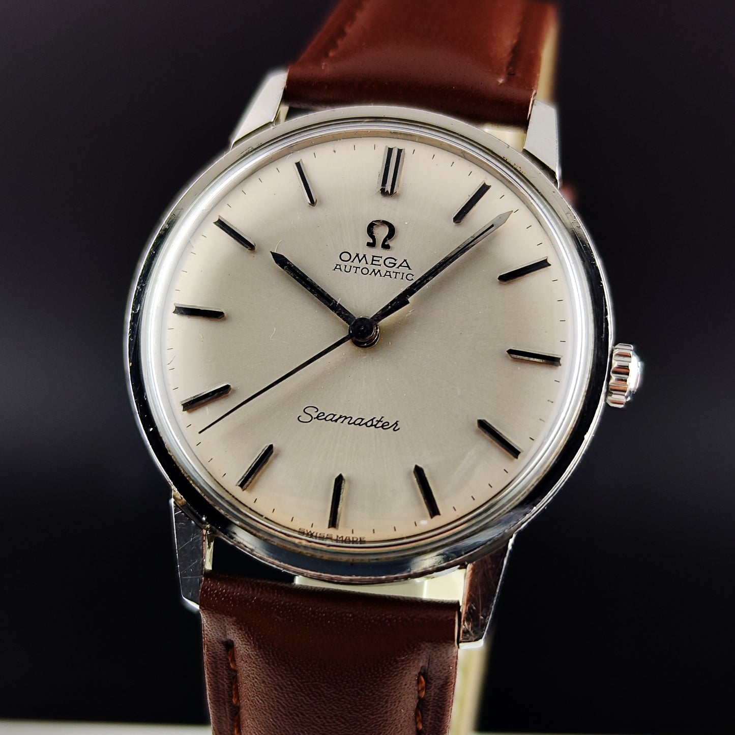 OMEGA Seamaster Automatic Silver Dial 1966 with Box [REF. 165.002]