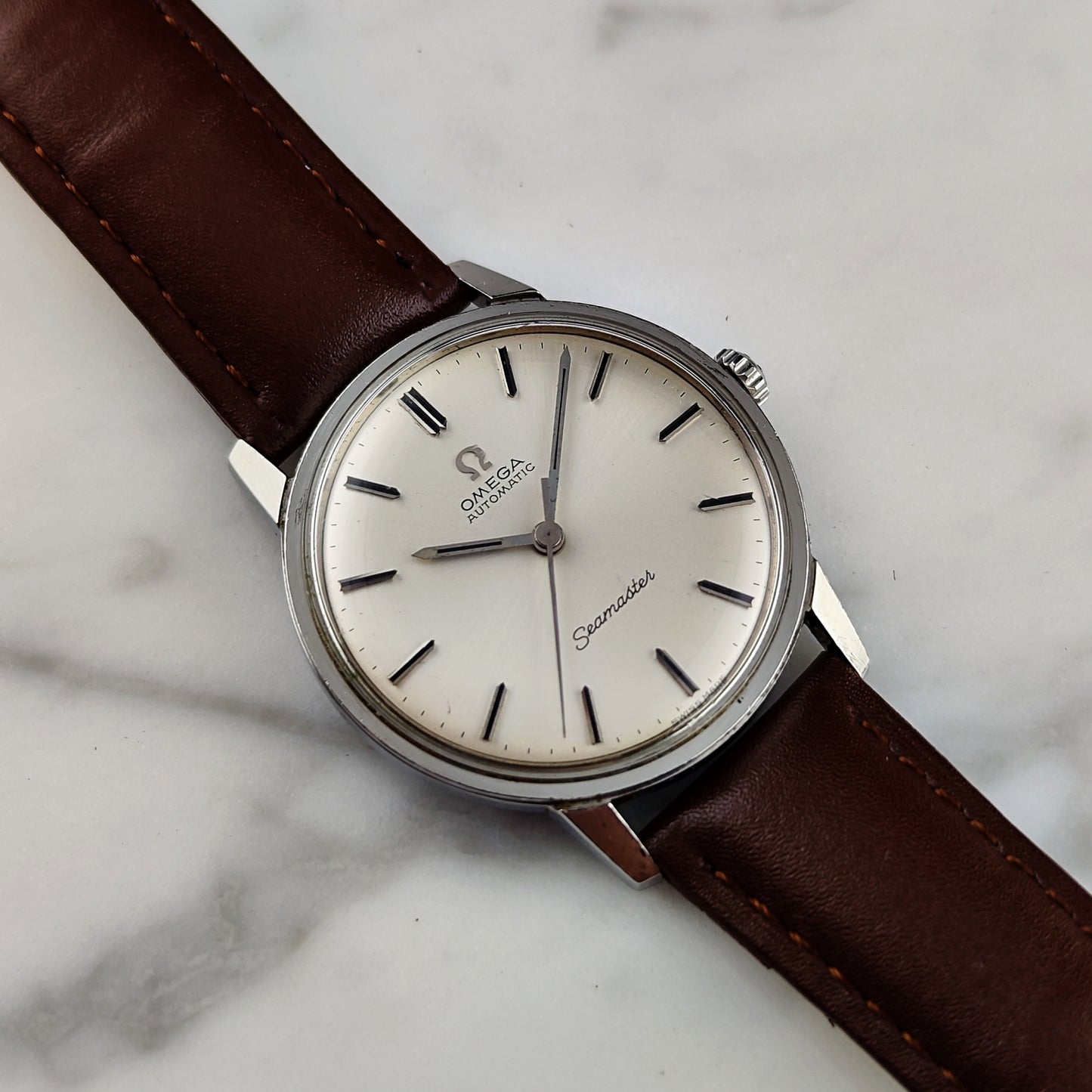 OMEGA Seamaster Automatic Silver Dial 1966 with Box [REF. 165.002]