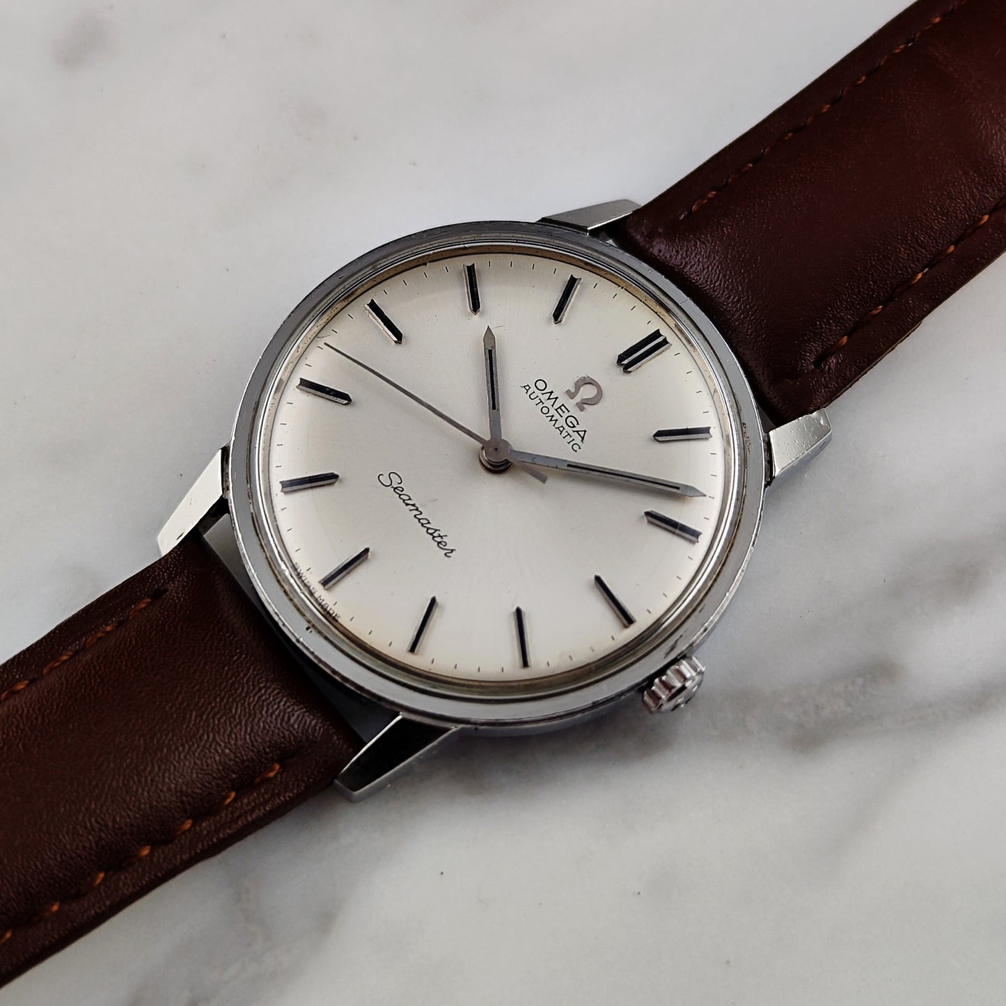 OMEGA Seamaster Automatic Silver Dial 1966 with Box [REF. 165.002]