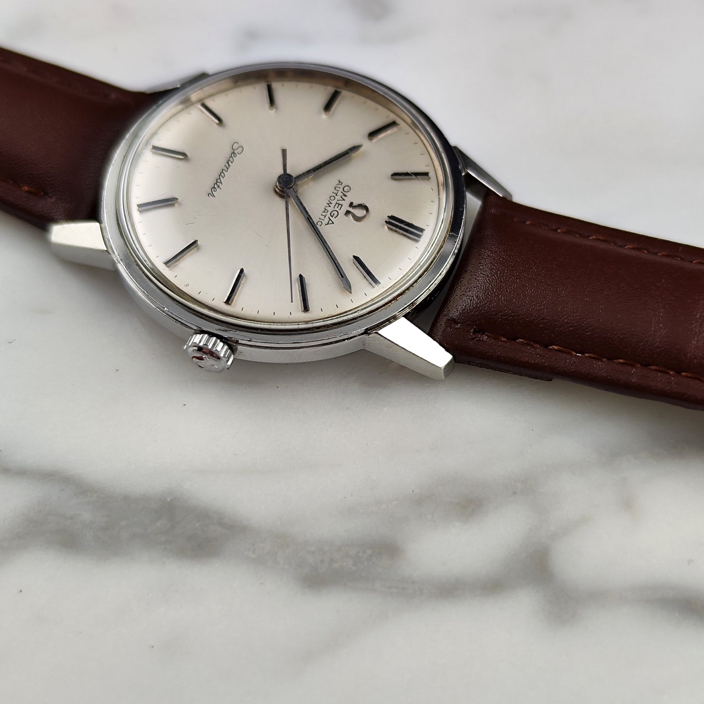 OMEGA Seamaster Automatic Silver Dial 1966 with Box [REF. 165.002]