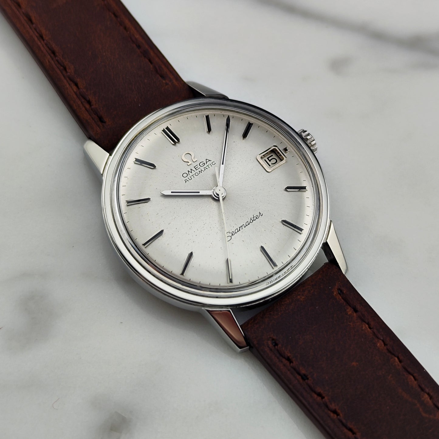 OMEGA Seamaster Automatic 1966 Silver Dial Serviced 01/2026 [REF. 166.002]
