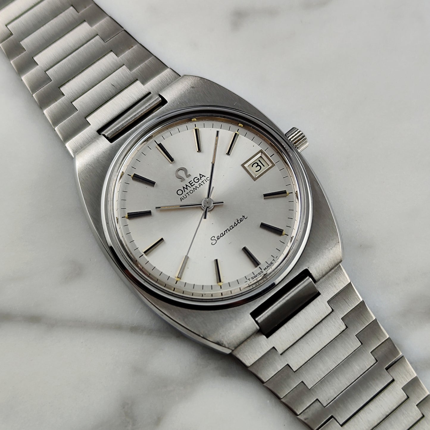 OMEGA Seamaster Automatic Steel 1974 Serviced 07/2026 [REF. 166.0206]
