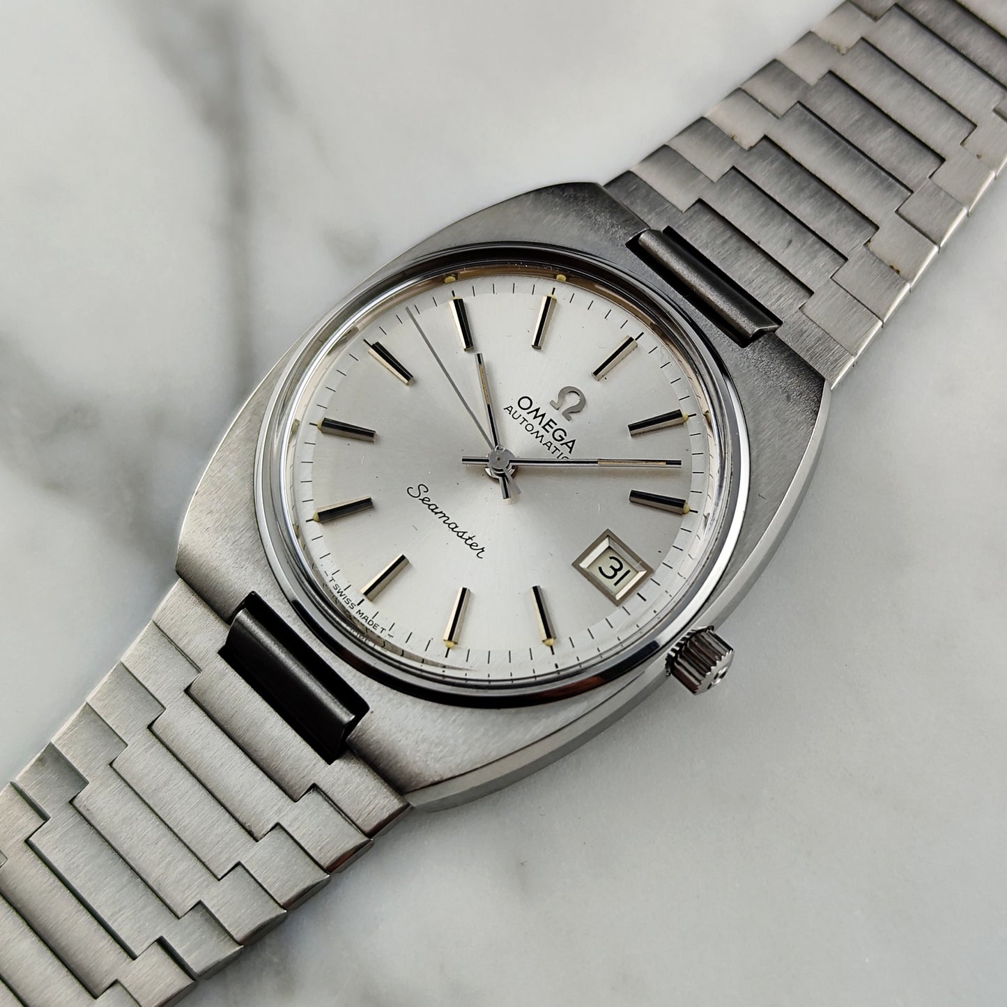 OMEGA Seamaster Automatic Steel 1974 Serviced 07/2026 [REF. 166.0206]