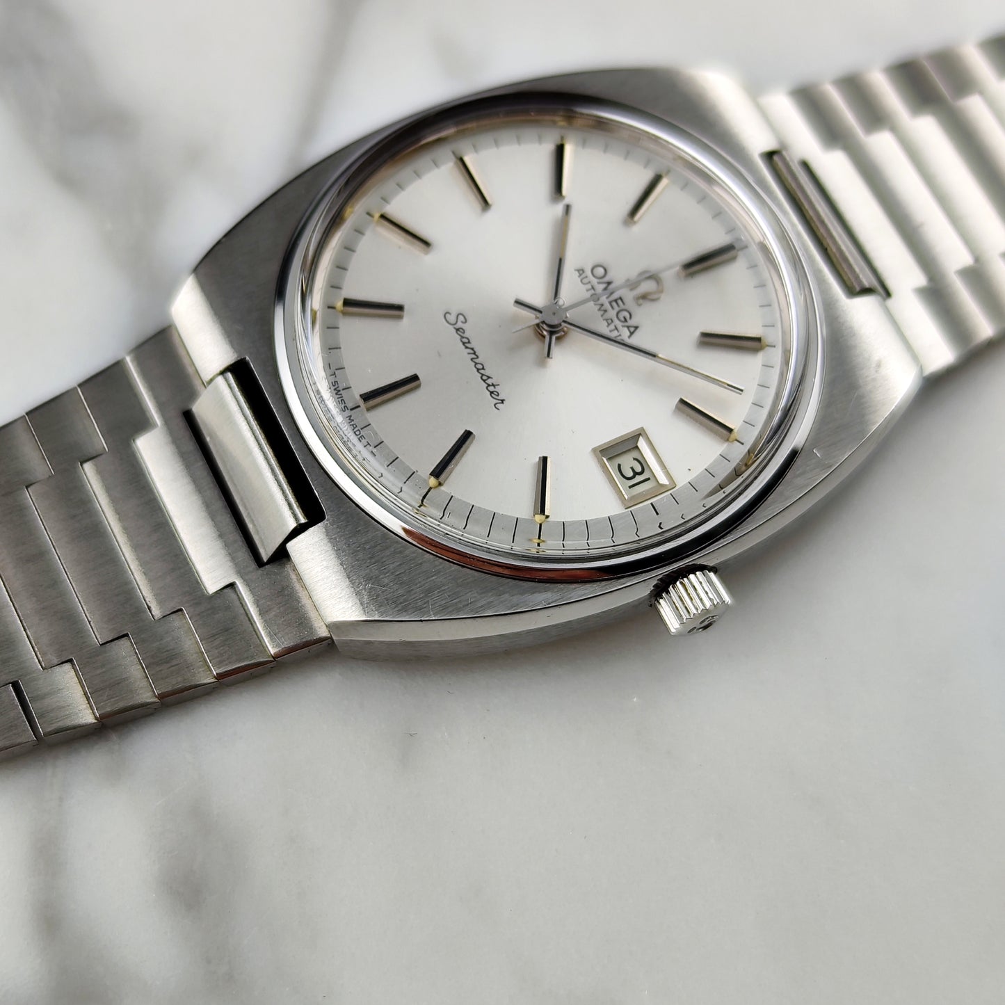 OMEGA Seamaster Automatic Steel 1974 Serviced 07/2026 [REF. 166.0206]