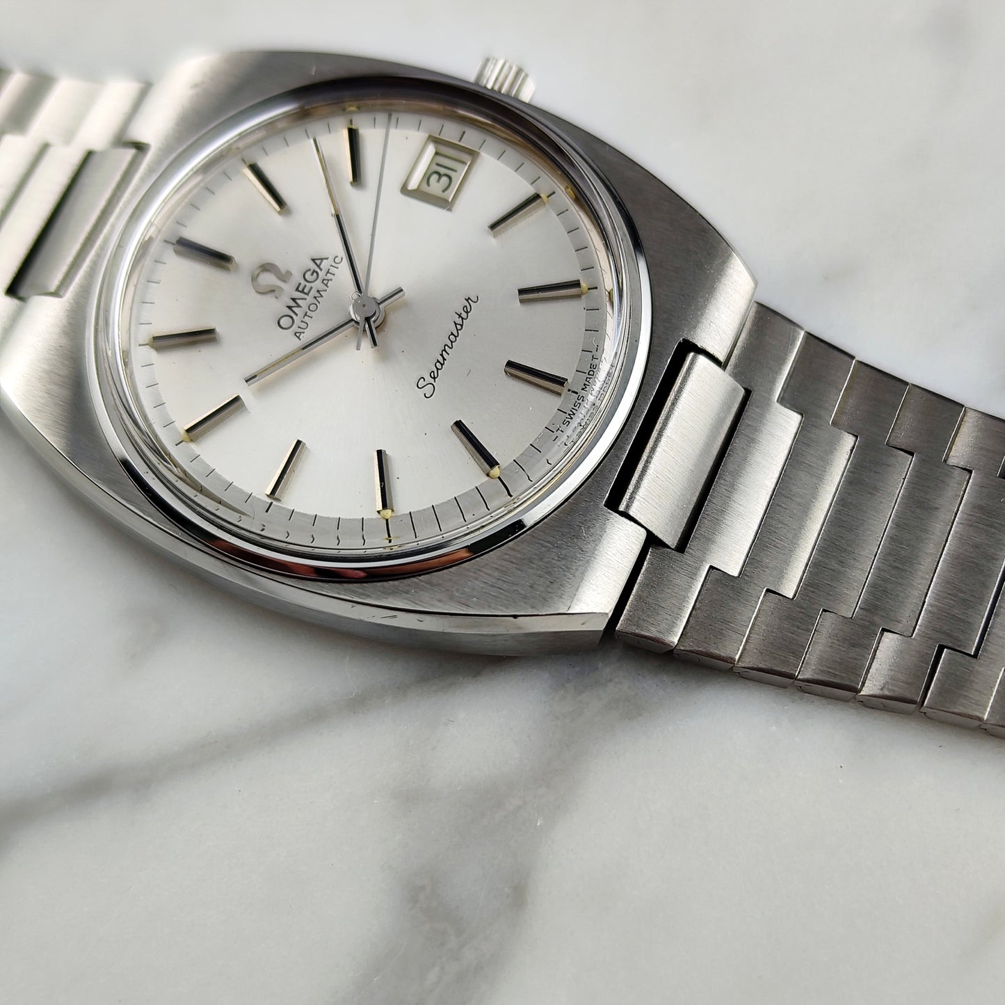 OMEGA Seamaster Automatic Steel 1974 Serviced 07/2026 [REF. 166.0206]