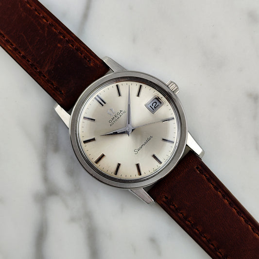 OMEGA Seamaster Automatic Steel Date with Box 1969 Serviced 04/2026 [REF. 166.003]