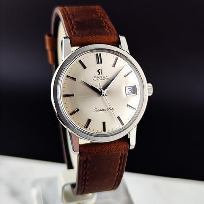 OMEGA Seamaster Automatic Steel Date with Box 1969 Serviced 04/2026 [REF. 166.003]