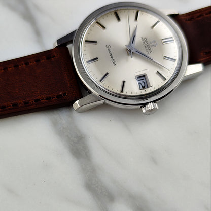 OMEGA Seamaster Automatic Steel Date with Box 1969 Serviced 04/2026 [REF. 166.003]