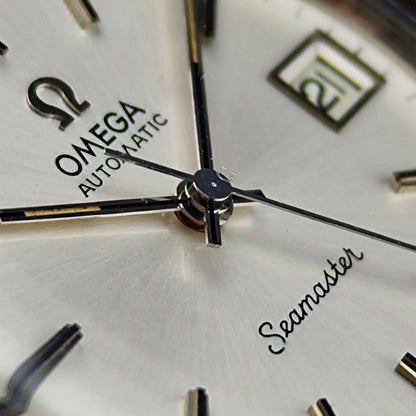 OMEGA Seamaster Automatic Steel Date 1974 Serviced 04/2026 [REF. 166.0206]