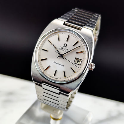OMEGA Seamaster Automatic Steel Date 1974 Serviced 04/2026 [REF. 166.0206]