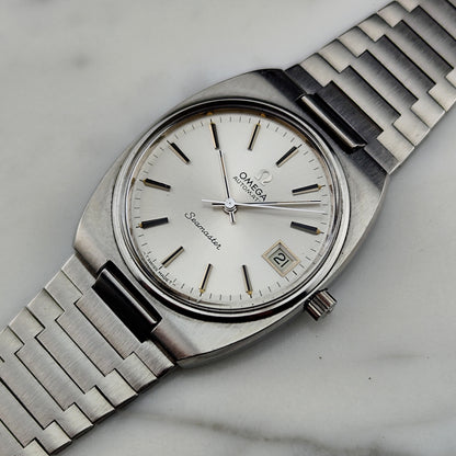 OMEGA Seamaster Automatic Steel Date 1974 Serviced 04/2026 [REF. 166.0206]