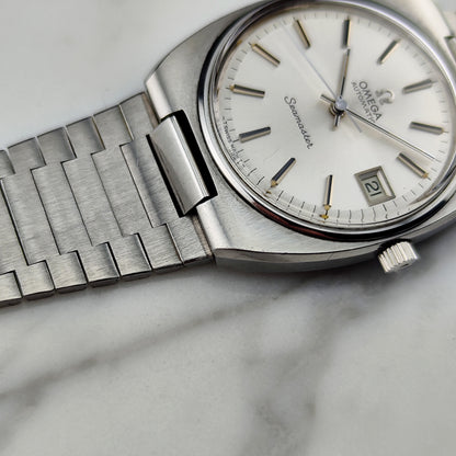 OMEGA Seamaster Automatic Steel Date 1974 Serviced 04/2026 [REF. 166.0206]