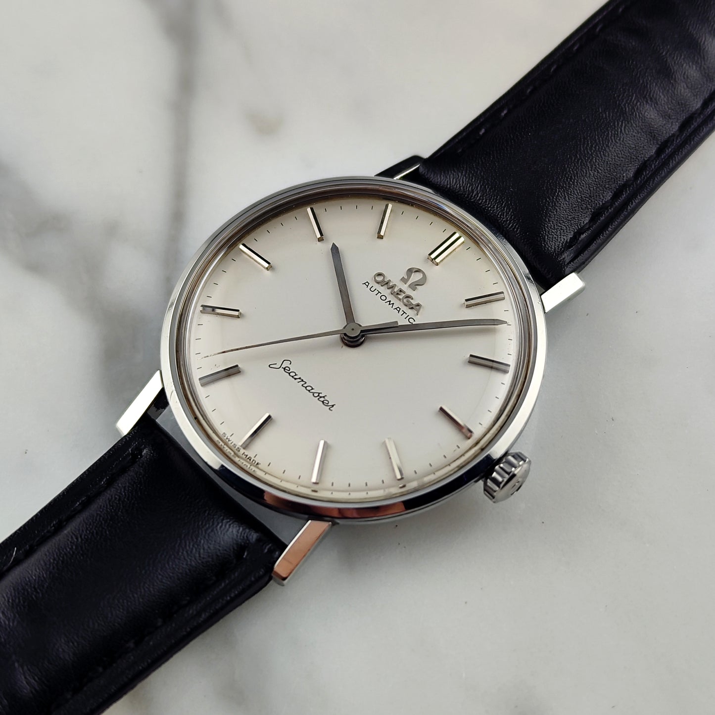 OMEGA Seamaster Automatic Steel White Dial Mint+ 1960 [REF. 14765]