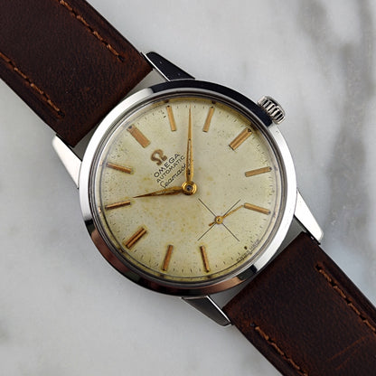Omega Seamaster Automatic White Dial 1958 – Bild 1