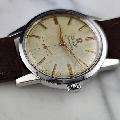 Omega Seamaster Automatic White Dial 1958 – Bild 11