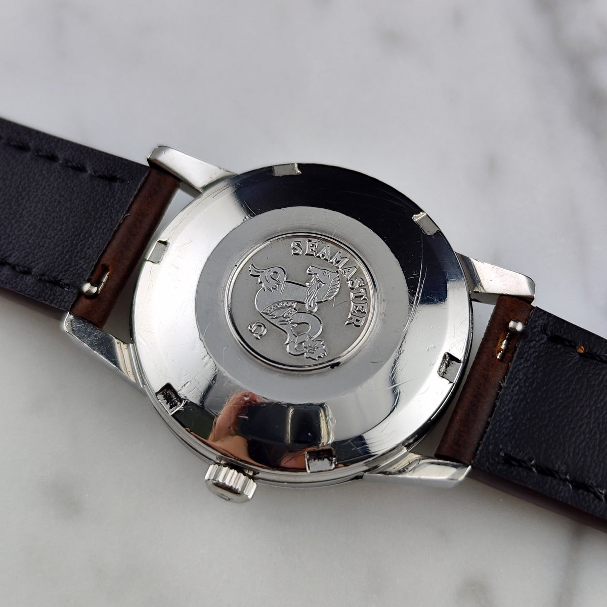 Omega Seamaster Automatic White Dial 1958 – Bild 15