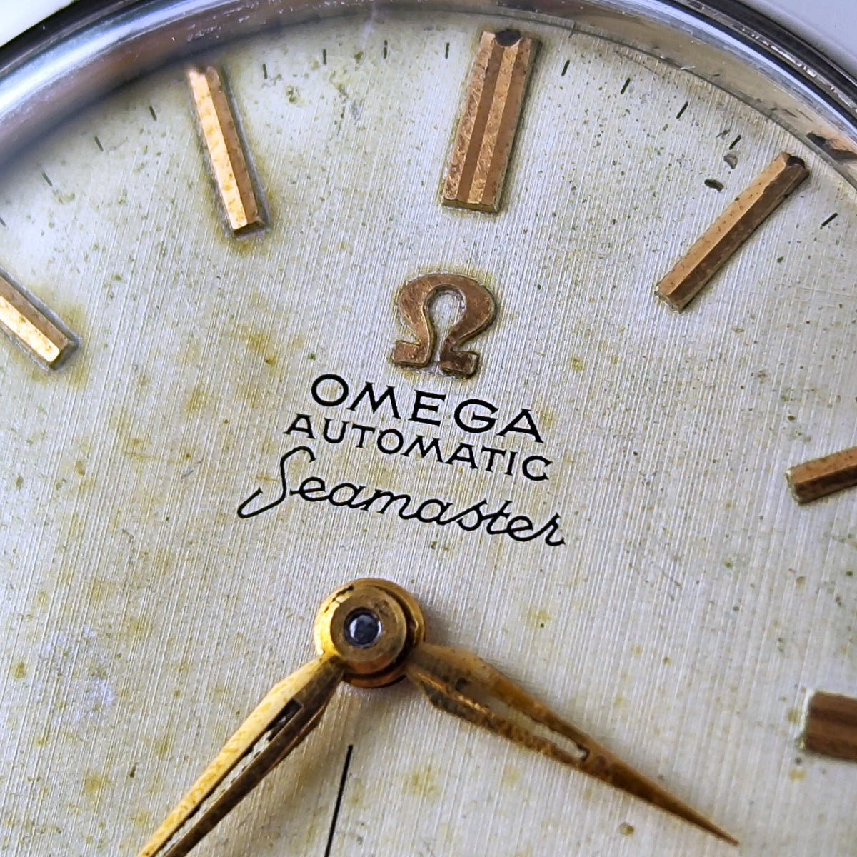 Omega Seamaster Automatic White Dial 1958 – Bild 16