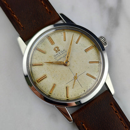 Omega Seamaster Automatic White Dial 1958 – Bild 8