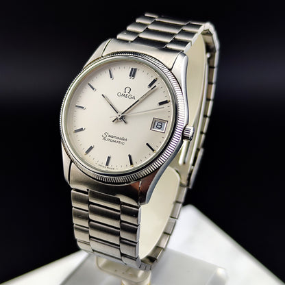 OMEGA Seamaster Automatic White Dial Fullset Box and Papers 1982 [REF. 166.0277]