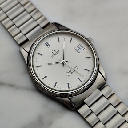OMEGA Seamaster Automatic White Dial Fullset Box and Papers 1982 [REF. 166.0277]