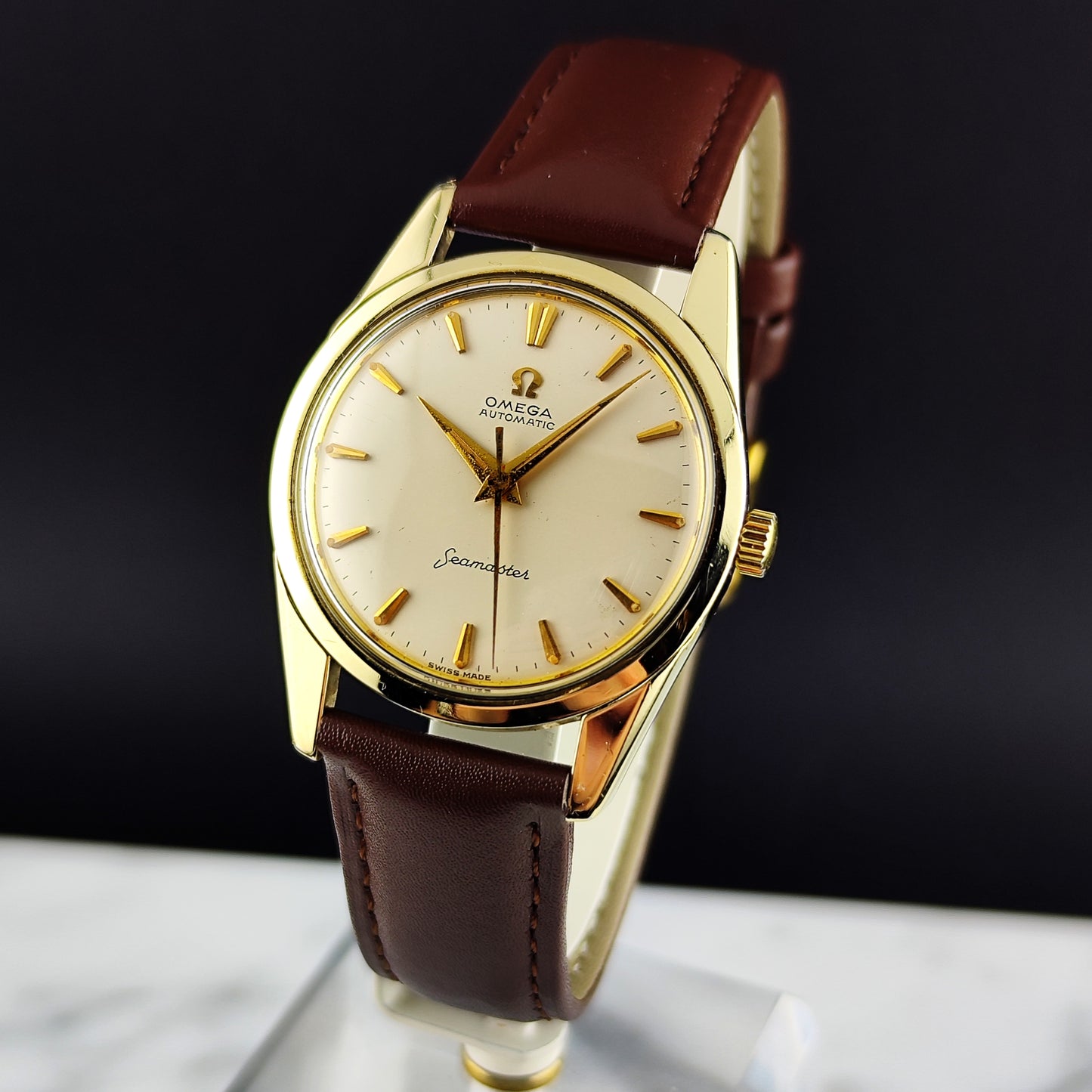 OMEGA Seamaster Automatic White Dial Gold 1961 [REF. 14700]