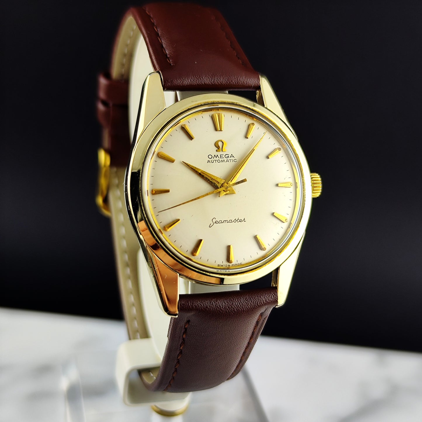OMEGA Seamaster Automatic White Dial Gold 1961 [REF. 14700]