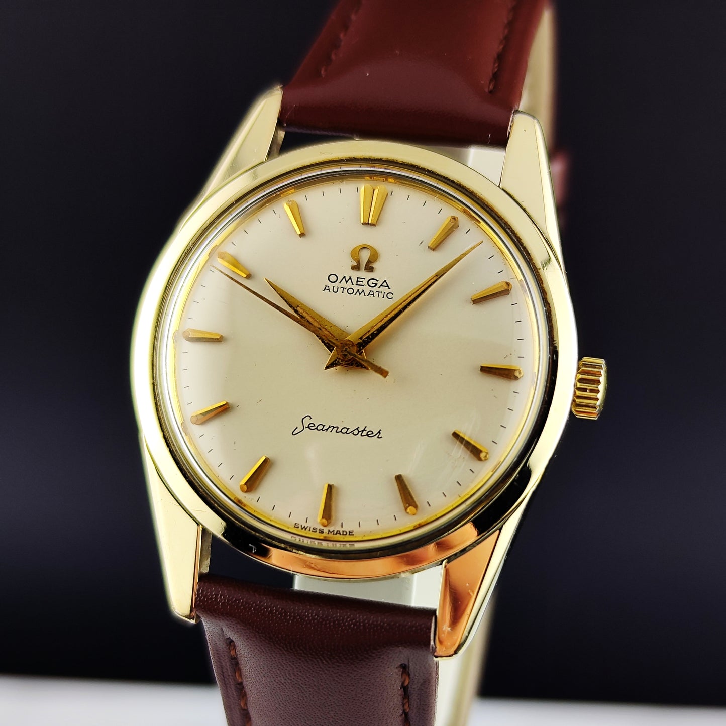 OMEGA Seamaster Automatic White Dial Gold 1961 [REF. 14700]