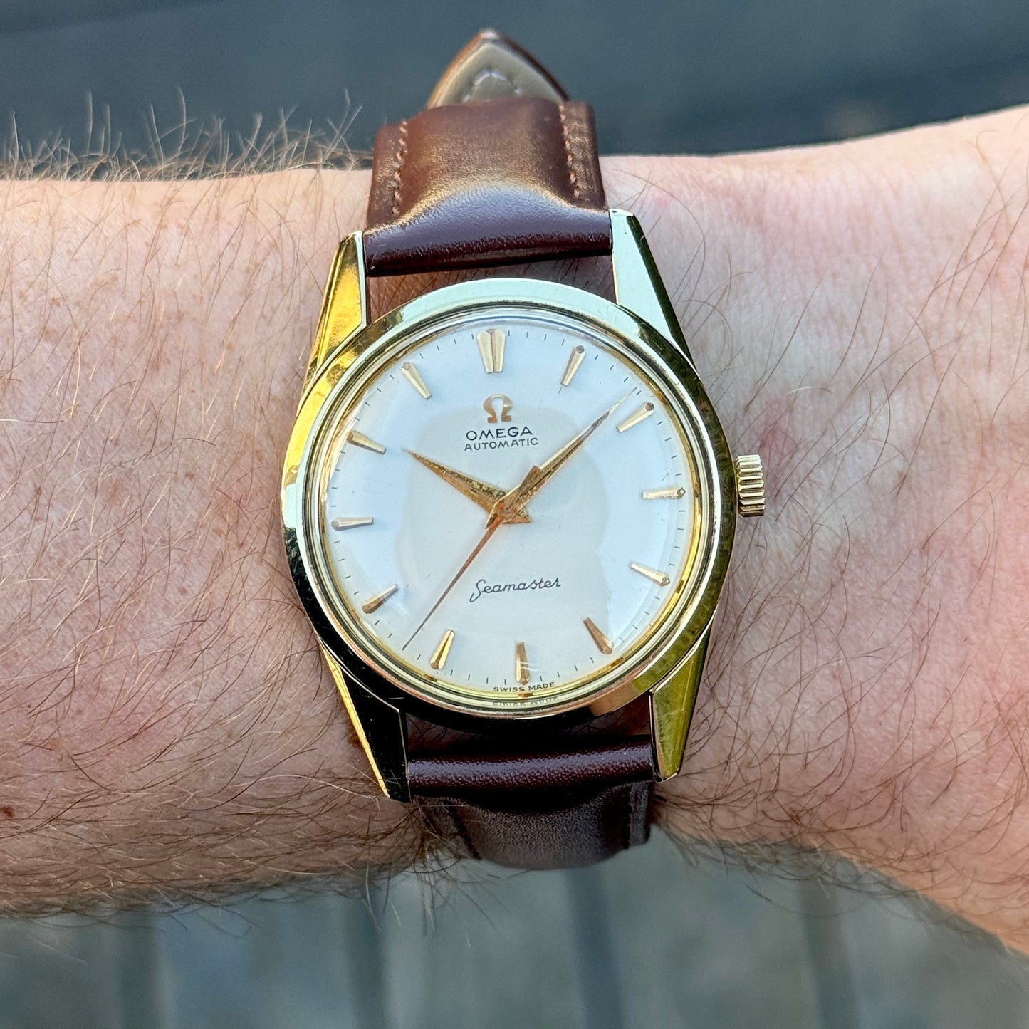 OMEGA Seamaster Automatic White Dial Gold 1961 [REF. 14700]