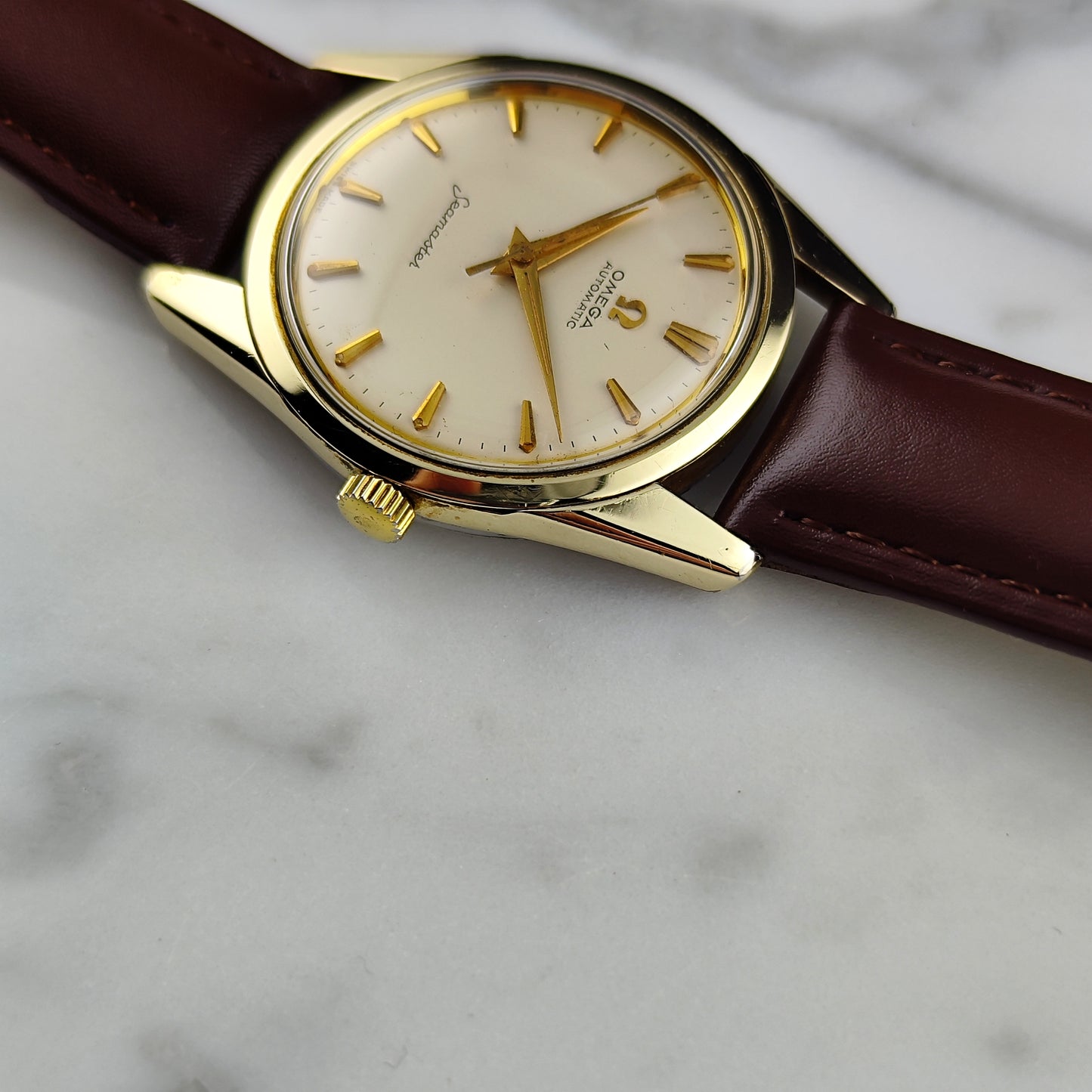 OMEGA Seamaster Automatic White Dial Gold 1961 [REF. 14700]