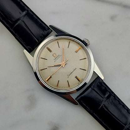 OMEGA Seamaster Automatic White Dial Gold Hands 1961 [REF. 14700]