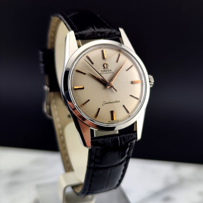 OMEGA Seamaster Automatic White Dial Gold Hands 1961 [REF. 14700]