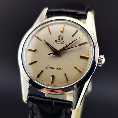 OMEGA Seamaster Automatic White Dial Gold Hands 1961 [REF. 14700]